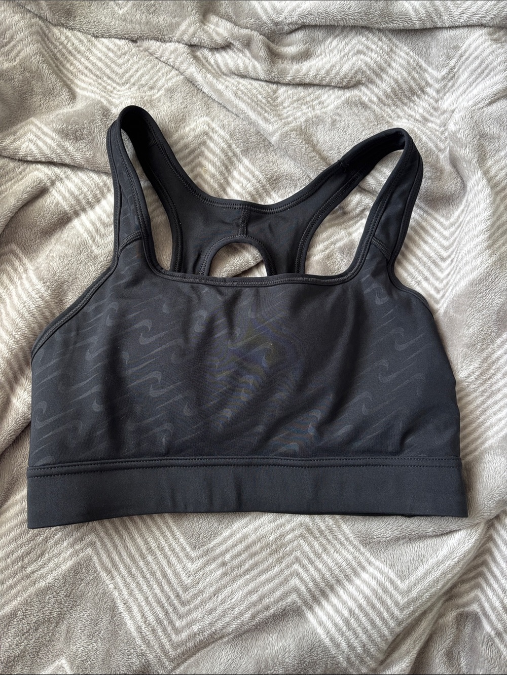 Nike Black Racerback Sports Bra